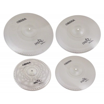 OBERA CYMBALS MUTE 4X SILENT CYMBALS SET - 14" 16" 18" 20"