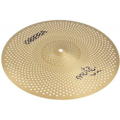 OBERA CYMBALS Crash 14" Mute - Cymbale Silencieuse - Finition Brass