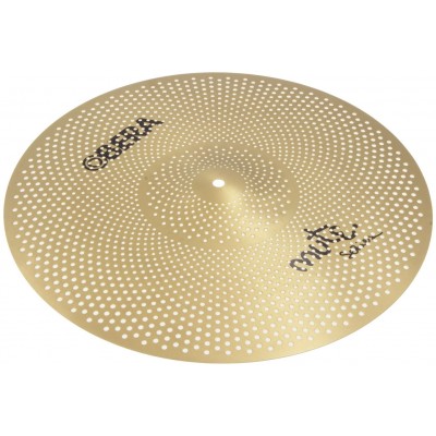 OBERA CYMBALS Crash 18" Mute - Cymbale Silencieuse - Finition Brass