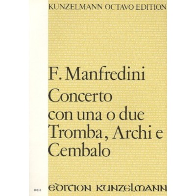 KUNZELMANN MANFREDINI F. - CONCERTO 1/2 TRP - CONDUCTEUR
