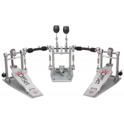 OFFSET PEDAL OFFSET ECLIPSE BASS DRUM DOUBLE PEDAL