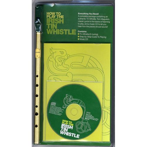 TOM MAGUIRE - HOW TO PLAY THE IRISH TINWHISTLE BOOK/INST/CD - PENNYWHISTLE