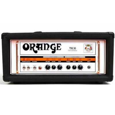 Orange Thunder, Tête 30w Guitare, 2 Canaux, Noire