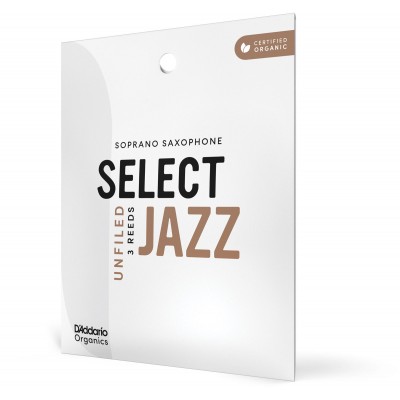 Organic Select Jazz Unfiled 2 Soft Sax Soprano (x 3)