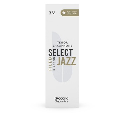 D\\\'ADDARIO - RICO ORGANIC SELECT JAZZ 3M - SAX TENOR (COUPE FR)