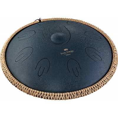 SONIC ENERGY Octave Steel Tongue Drum Bleu D Amara
