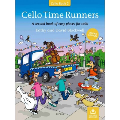 OXFORD UNIVERSITY PRESS BLACKWELL KATHY & DAVID - CELLO TIME RUNNERS - VIOLONCELLE 