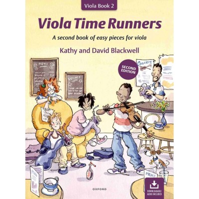 BLACKWELL KATHY & DAVID - VIOLA TIME RUNNERS + DOWNLOADABLE AUDIO - VIOLA