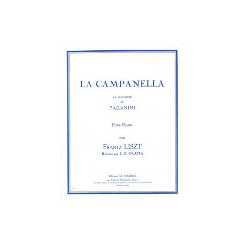 COMBRE Listz - La Campanella - Piano