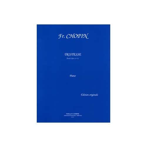 CHOPIN FREDERIC - TRISTESSE OP.10 N.3 - PIANO