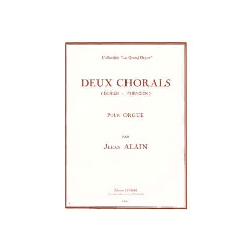 ALAIN J. - 2 CHORALS: DORYEN - PHRYGIEN - ORGUE