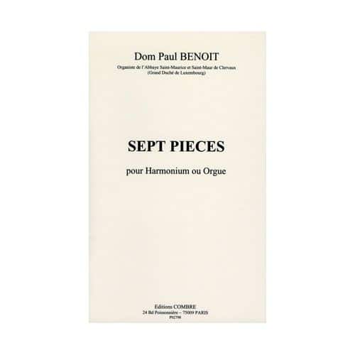 BENOIT D. P. - PIECES (7) - HARMONIUM OU ORGUE