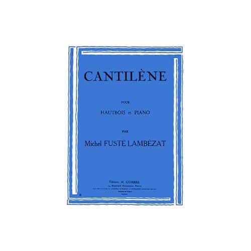 FUSTE-LAMBEZAT MICHEL - CANTILENE - HAUTBOIS ET PIANO