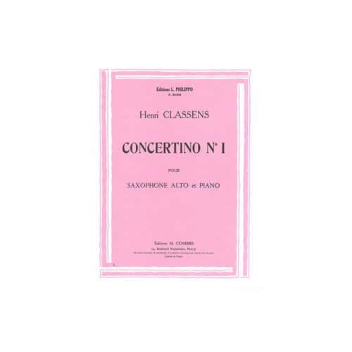 CLASSENS HENRI - CONCERTINO N.1 - SAXOPHONE ET PIANO