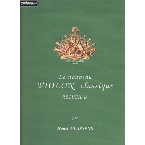 CLASSENS - NOUVEAU VIOLON CLASSIQUE VOL.D - VIOLON ET PIANO