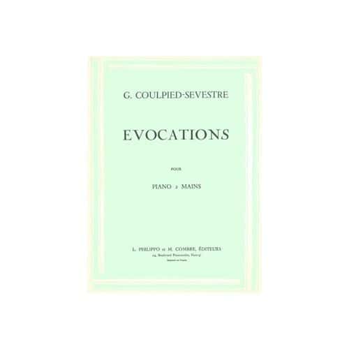  Coulpied-sevestre Germaine - Evocations (10 Pieces) - Piano