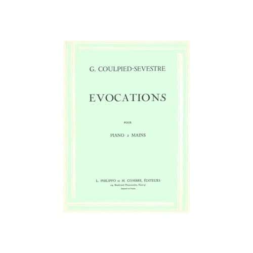 COULPIED-SEVESTRE GERMAINE - EVOCATIONS (10 PIECES) - PIANO