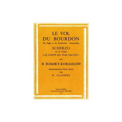 RIMSKY-KORSAKOV NICOLAI - LE VOL DU BOURDON (CONTE DU TSAR) - PIANO