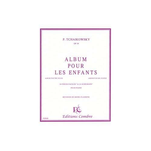 TCHAIKOVSKY PETR ILITCH - ALBUM POUR LES ENFANTS OP.39 (24 PIECES) - PIANO