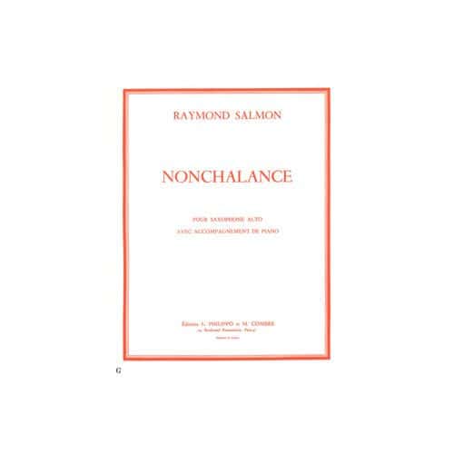 SALMON RAYMOND - NONCHALANCE - SAXOPHONE ET PIANO