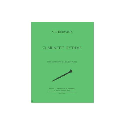 DERVAUX - CLARINETT'RYTHME - CLARINETTE ET PIANO