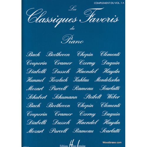 LEMOINE CLASSIQUES FAVORIS VOL.1A COMPLÉMENT - PIANO