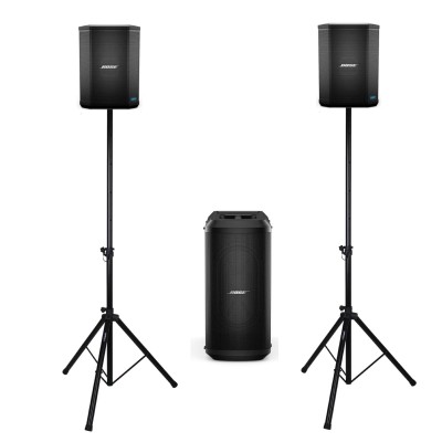 Bose Professional Pack S1 Pro System Avec Batterie + Sub2 + Stands + Cbles