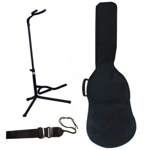 WOODBRASS PACK ACCESSOIRES STARTER POUR GUITARE ACOUSTIQUE