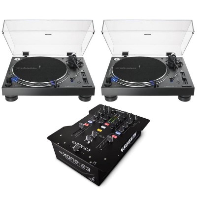 AUDIO TECHNICA Pack AT-LP140xp-bk + Allen & Heat Xone 23