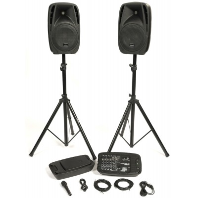 WOODBRASS Confezione Stage Power 210 + Supporti per diffusori