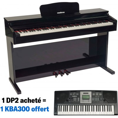 DP2 Schwarz Hochglanz + KBA300