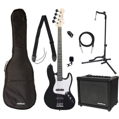 WOODBRASS JB100 Zwart + BA820 + Accessoires Set