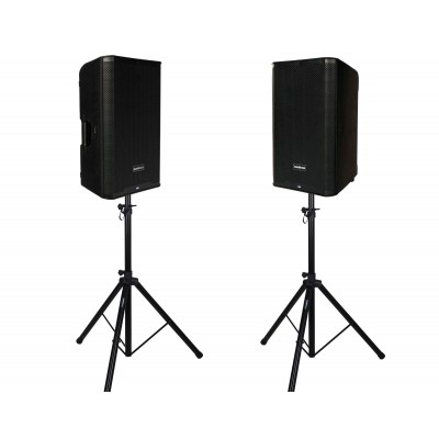 Pack DXPRO12 + Pieds d'Enceintes