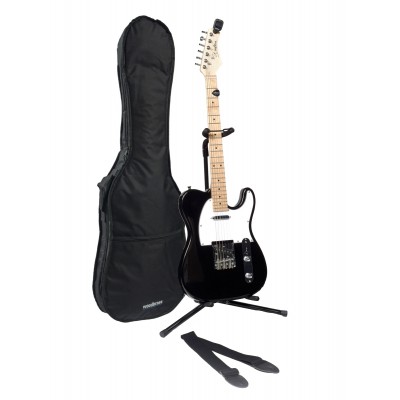 WOODBRASS TL100 Zwart + Gigbag + Accessoires Set