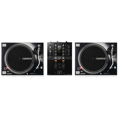 RELOOP PACK REGIE DJ VINYLE : RP 7000 MK2 BLACK + DJM-250 MK2