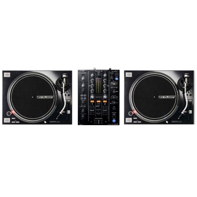 PACK REGIE DJ VINYLE : RP 7000 MK2 BLACK + DJM-450