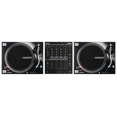 DJ VINYL DJ PACK: RP 7000 MK2 SCHWARZ + RMX 44BT