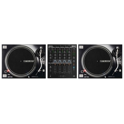 RELOOP DJ VINYL DJ PACK: RP 7000 MK2 SCHWARZ + RMX 44BT