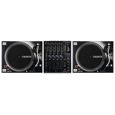 RELOOP PACK REGIE DJ VINYLE : RP 7000 MK2 BLACK + RMX 60 DIGITAL