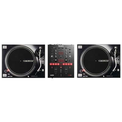 RELOOP PACK REGIE DJ VINYLE : RP 7000 MK2 BLACK + NUMARK SCRATCH