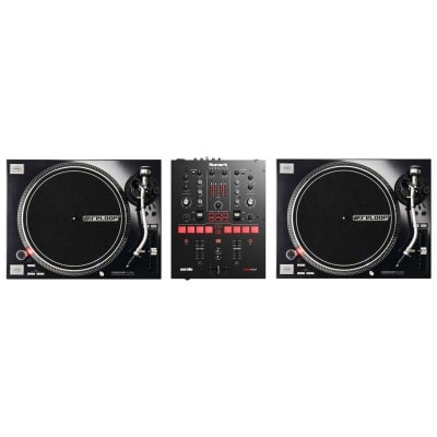 RELOOP DJ VINYL DJ PACK: RP 7000 MK2 SCHWARZ + NUMARK SCRATCH