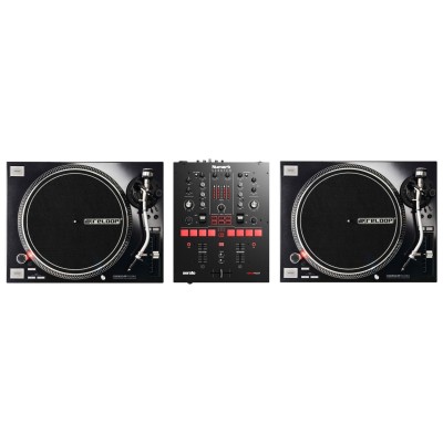 RELOOP DJ VINYL DJ PACK: RP 7000 MK2 BLACK + NUMBARK SCRATCH