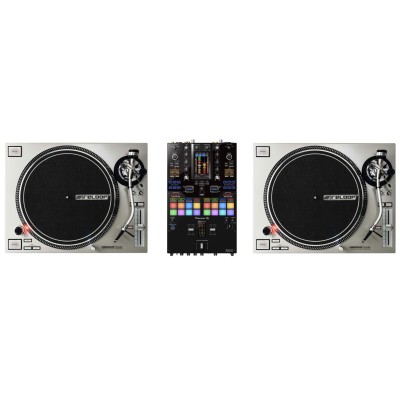 Pack Regie DJ Vinyle : RP 7000 MK2 Silver + DJM-S11