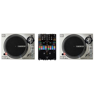 RELOOP DJ VINYL DJ PACK: RP 7000 MK2 SILBER + DJM S-7