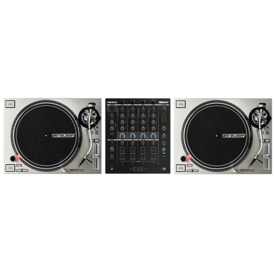 DJ VINYL DJ PACK: RP 7000 MK2 SILVER + RMX 44BT