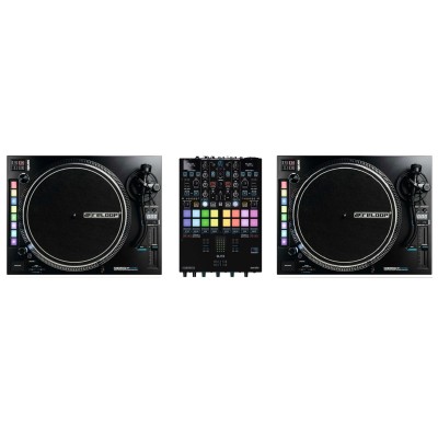 RELOOP Pack Regie DJ Vinyle : RP 8000 MK2 Silver + Elite