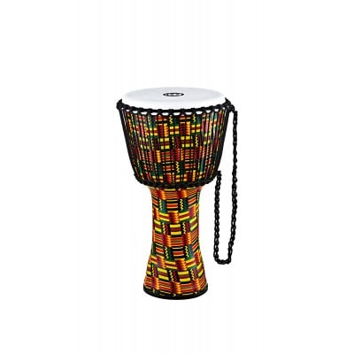 MEINL PERCUSSION 12" ROPE TUNED TRAVEL SERIES DJEMBE, SYNTHETIC HEAD (PATENTED), SIMBRA