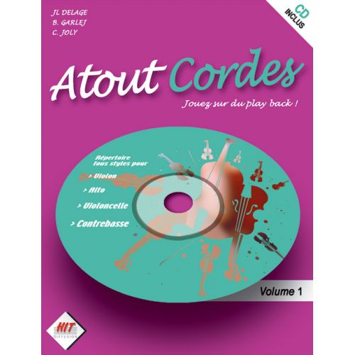  Atout Cordes + Cd - Violon, Alto, Violoncelle Et Contrebasse 
