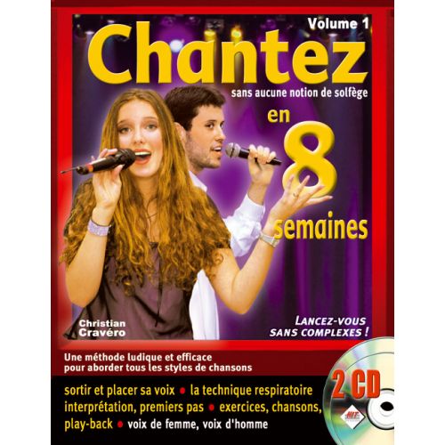 CRAVERO CHRISTIAN - CHANTEZ EN 8 SEMAINES + CD