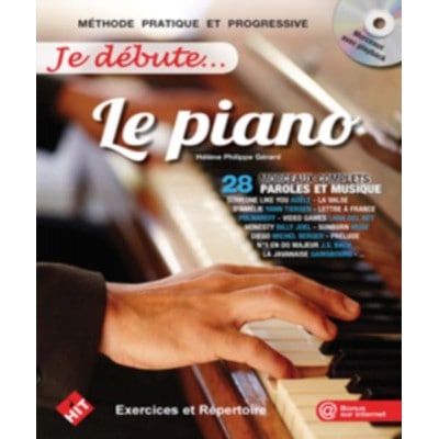 HERVE CH. / POUILLARD J. - METHODE DE PIANO DEBUTANTS : LE CD